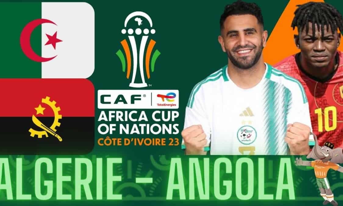 CAN Algérie Angola où voir le match des Verts en direct en ligne