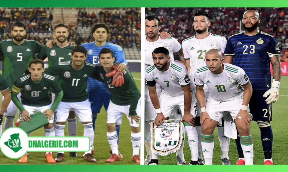 Montage : équipe algérienne de Football