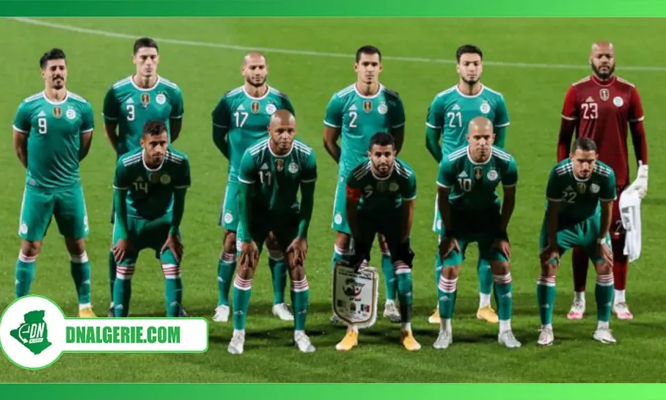 Montage : équipe d'Algérie de football