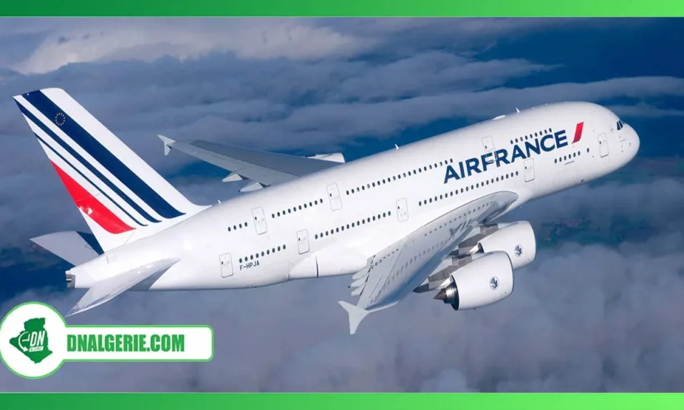 Montage : avion Air France