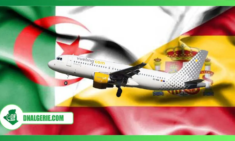 Montage : vols Algérie Espagne