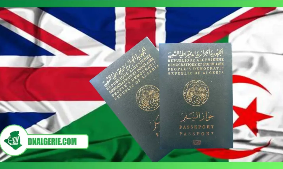 Montage : passeport algérien, bourses d'études algériens