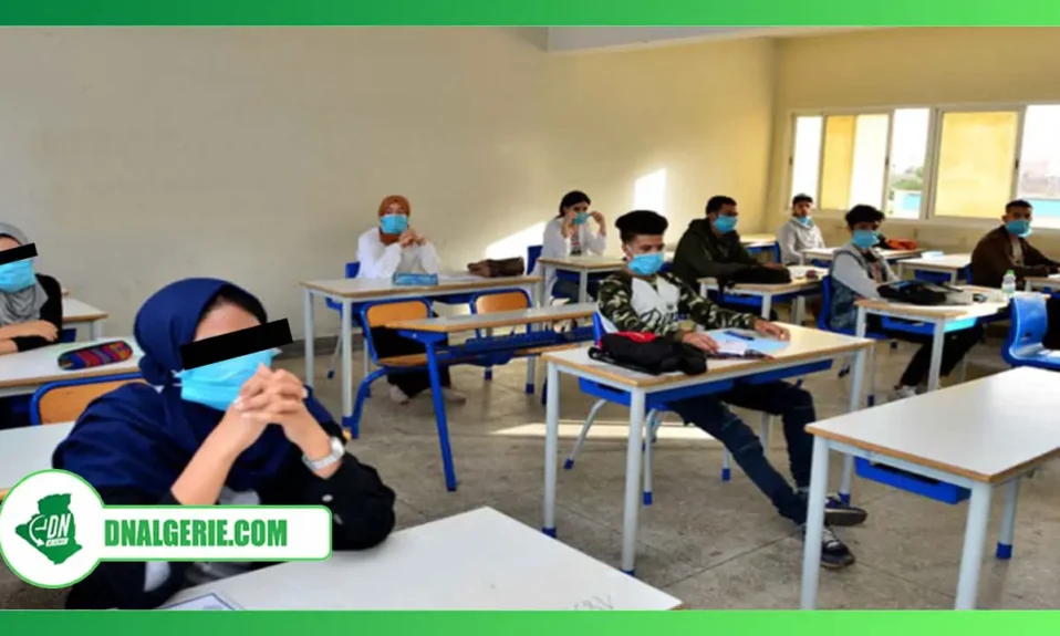 Montage : élèves-BAC 2020-Algérie