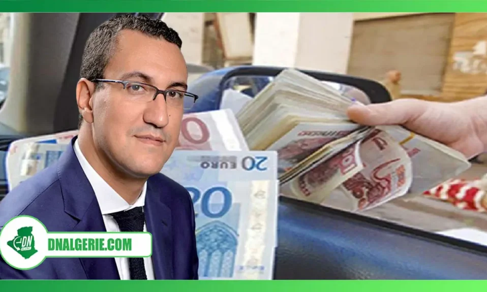 Montage : M'jid El Guerrab-marché noir des devises-Algérie/France, marché noir des devises Algérie