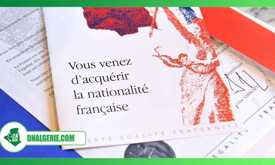 Montage : naturalisation en France pour les algériens