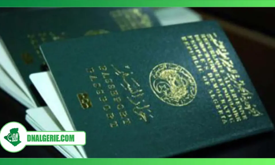 montage : passeport Algérie-algériens