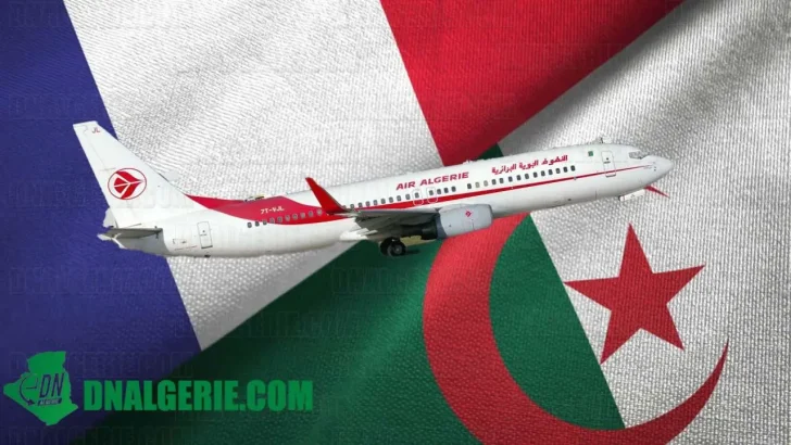 Montage : avion Air Algérie, vols de rapatriement effectués par Air Algérie, reprise des vols France Algérie