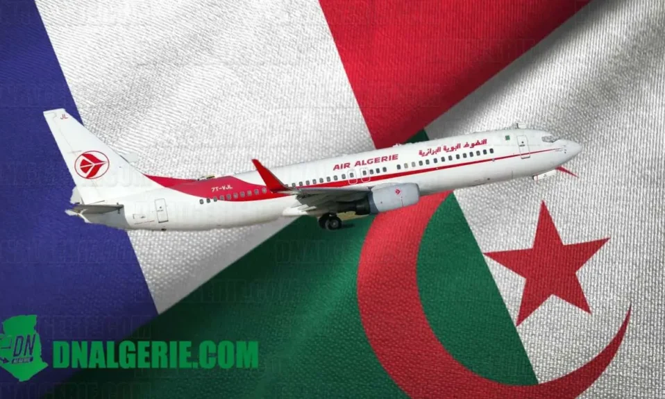 Montage : avion Air Algérie, vols de rapatriement effectués par Air Algérie, reprise des vols France Algérie