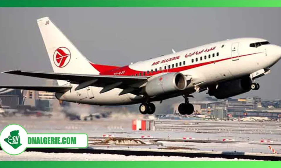 Montage : avion Air Algérie, Programme des vols de rapatriement chez Air Algérie