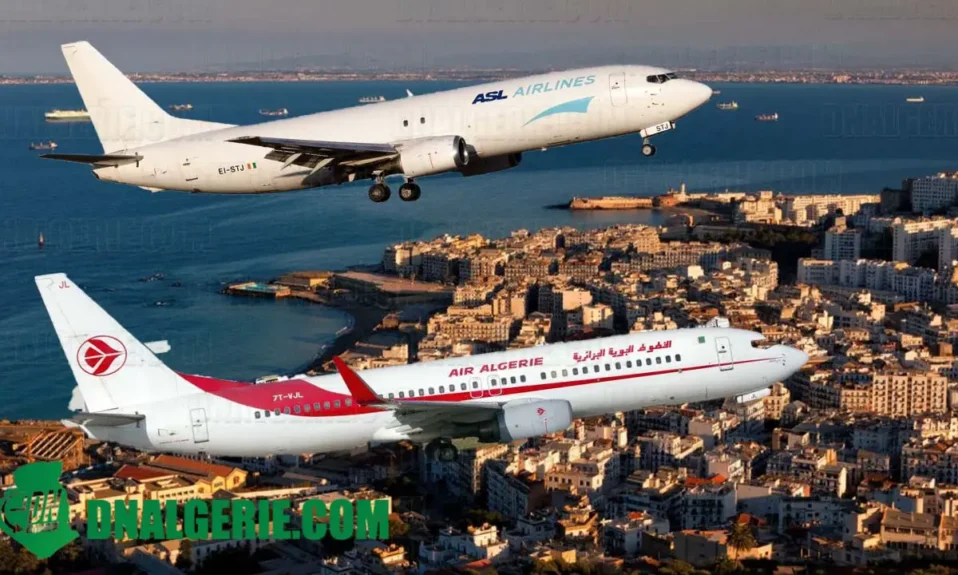 Montages : avions ASL Airlines, Vols de rapatriement vers l'Algérie,
