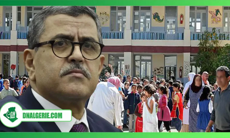 Montage : Djerrad, fermeture écoles Algérie