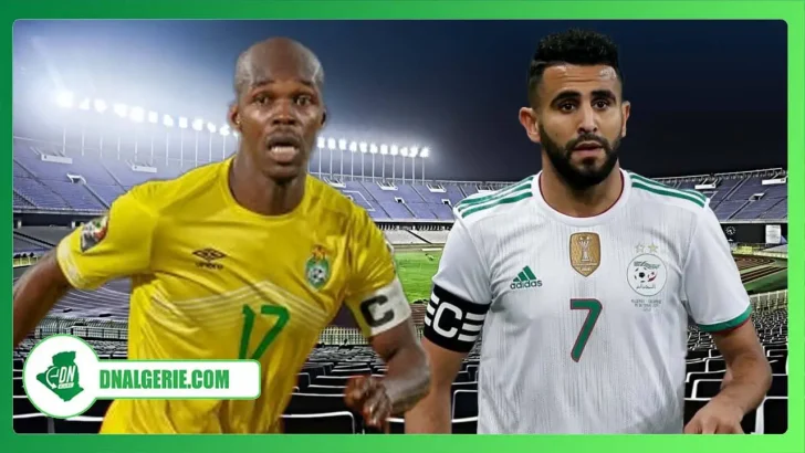 Montage : Mahrez, équipe d'Algérie de football, Algérie Zimbabwe