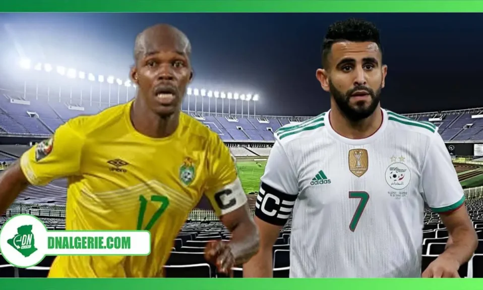 Montage : Mahrez, équipe d'Algérie de football, Algérie Zimbabwe