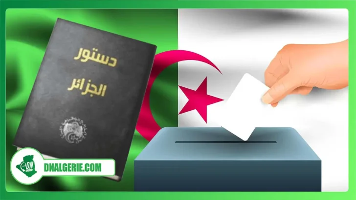 Montage : référendum sur la constitution en Algérie