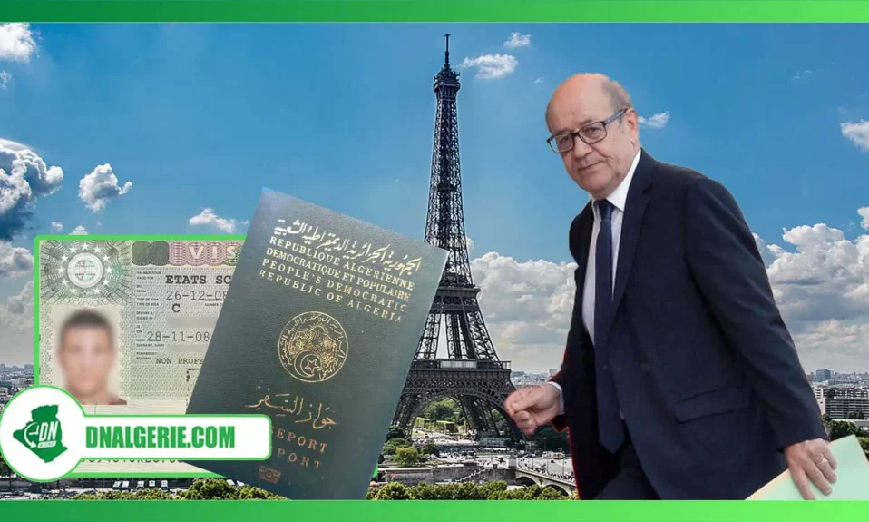 Montage : Suspension des visas pour les algériens