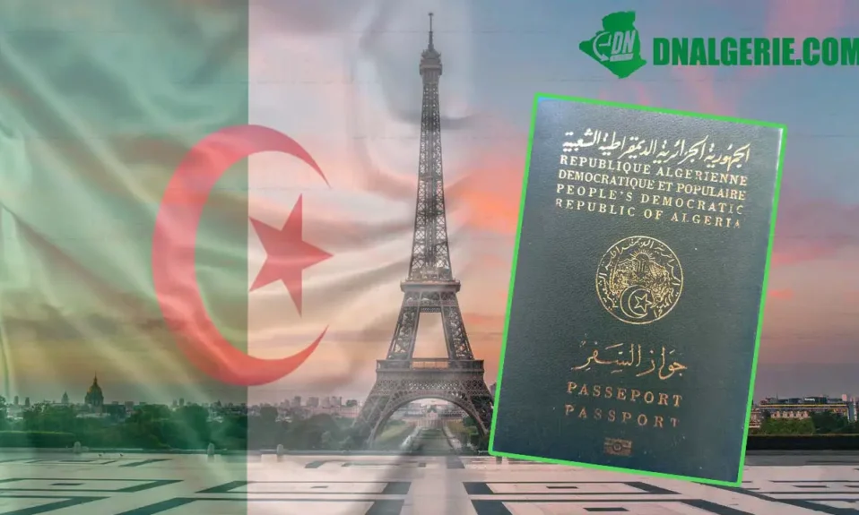 Montage : passeport algérien, regroupement familial pour les algériens