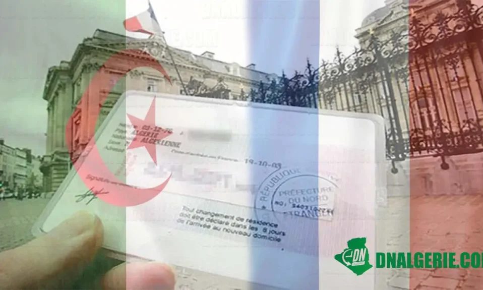 Montage : titre de séjour France, changement de statut étudiant algérien salarié