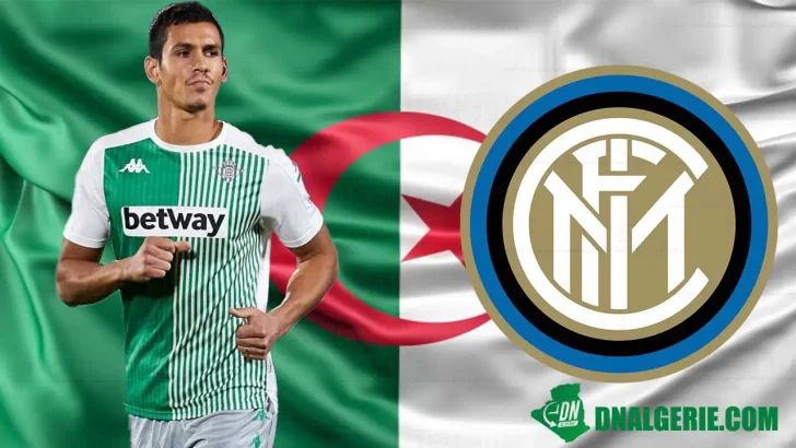 Montage : international algérien Inter Milan - Aïssa Mandi inter Milan