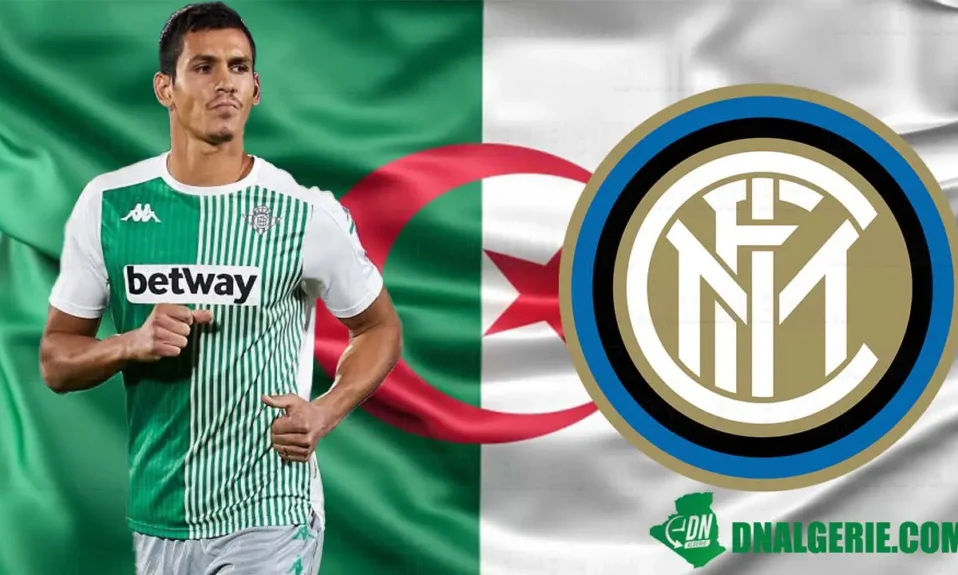 Montage : international algérien Inter Milan - Aïssa Mandi inter Milan
