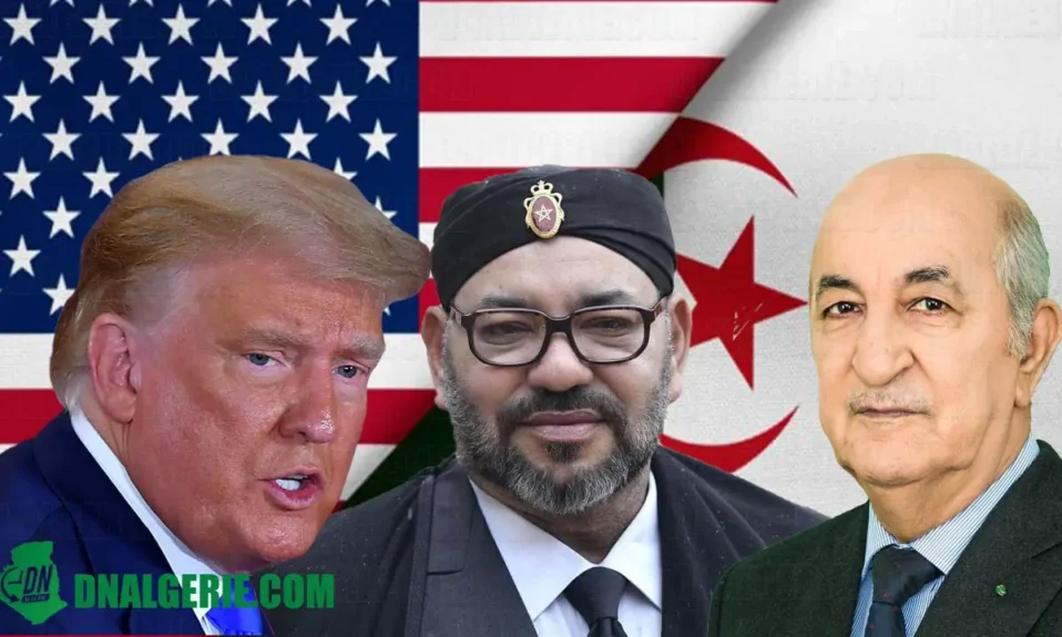 Montage : relations Algérie USA
