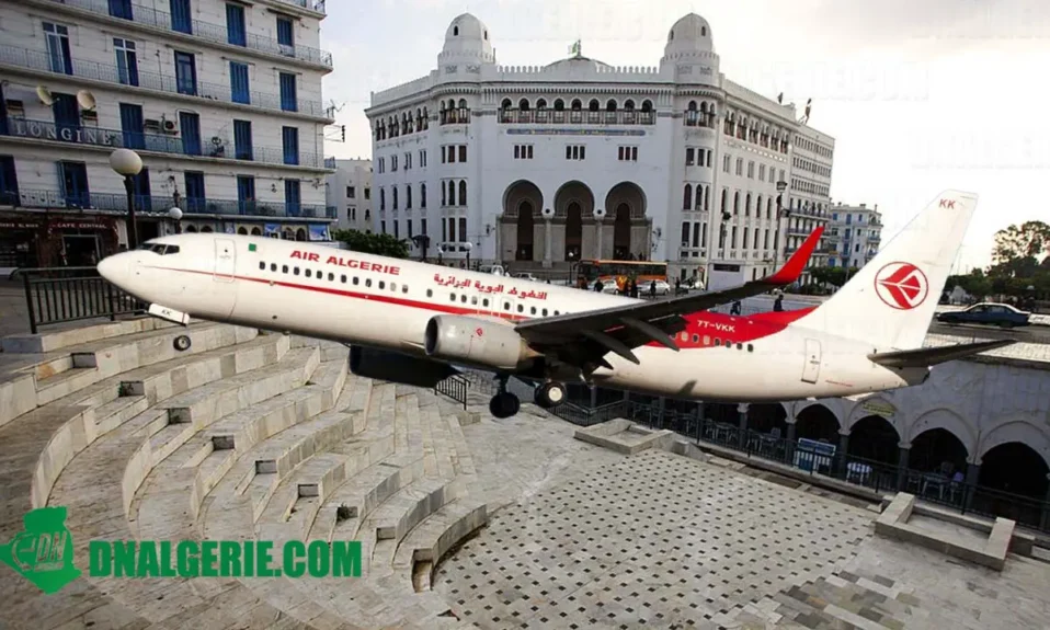 Montage : avion Air Algérie, Rapatriement Algérie