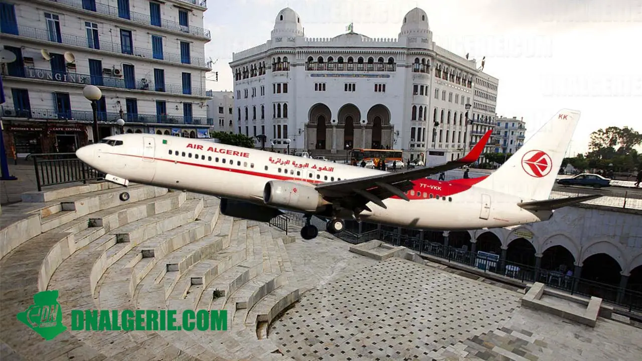 Montage : avion Air Algérie, Rapatriement Algérie