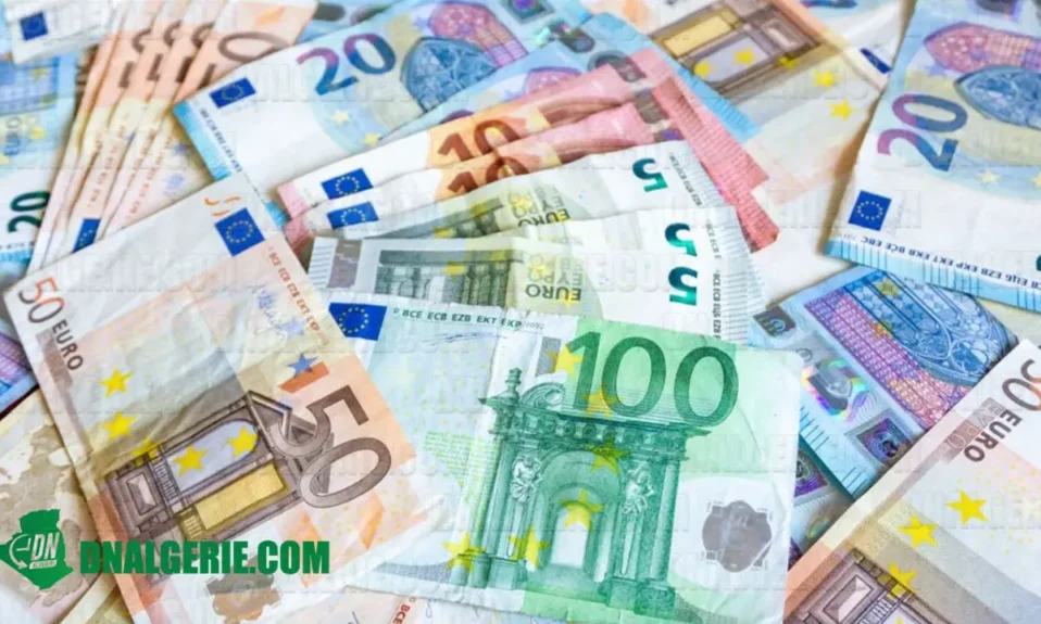 Montage : devises, taux de change de l'Euro face au Dinar algérien
