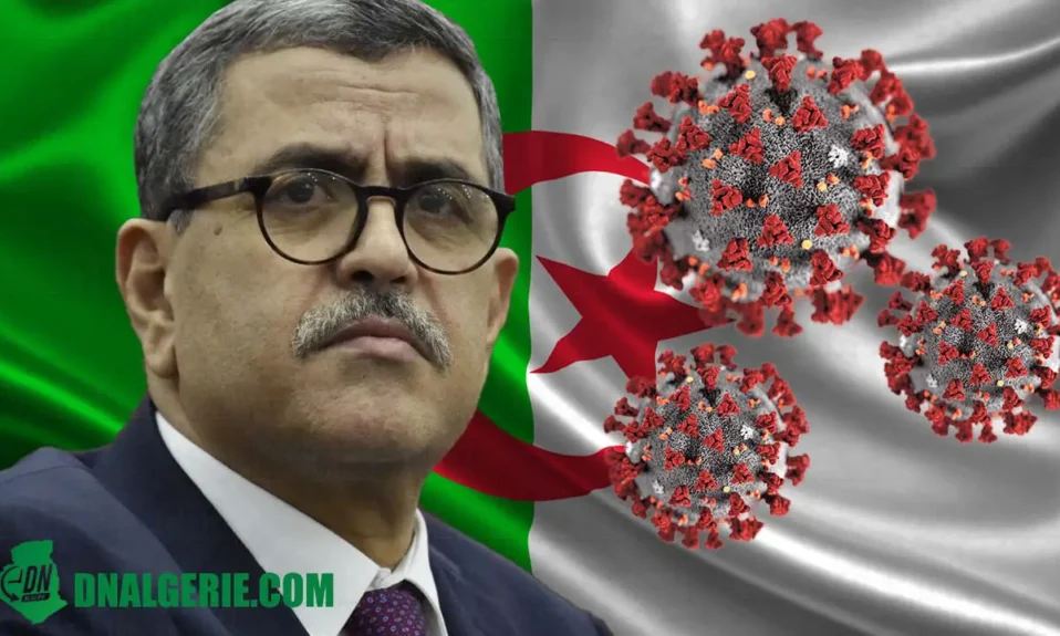 Montage : lutte anti covid en Algérie, Confinement en Algérie