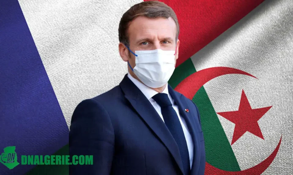 Montage : Emmanuel Macron guerre d'Algérie