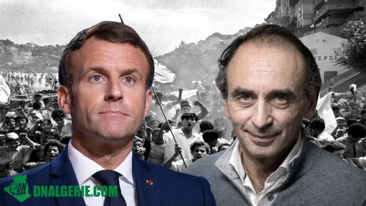 Montage : Hommage à des algériens en France - Eric Zemmour, Emmanuel Macron