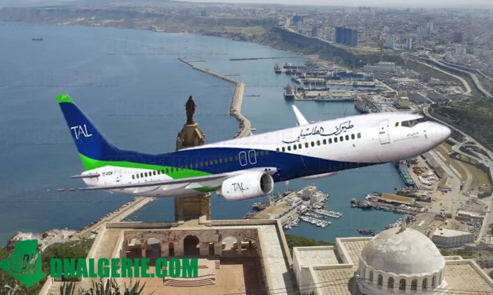 Montage : Avion Tassili Airlines, baie d'Oran, Reprise des vols en Algérie TASSILI AIRLINES
