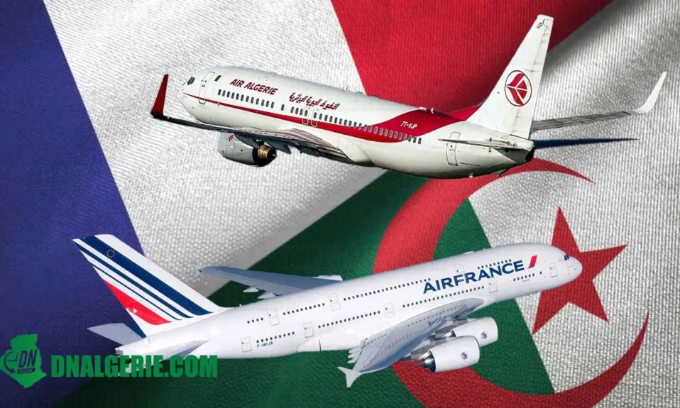 Montage : Algérie rapatriement, avions Air Algérie et Air France