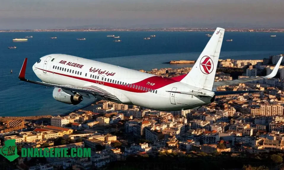 Montage : avion Air Algérie, reprise des vols en Algérie, attestation d'entrée exceptionnelle en Algérie