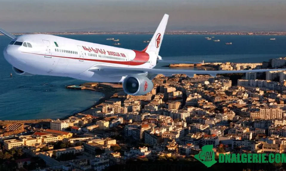 Montage : Air Algérie vols réguliers