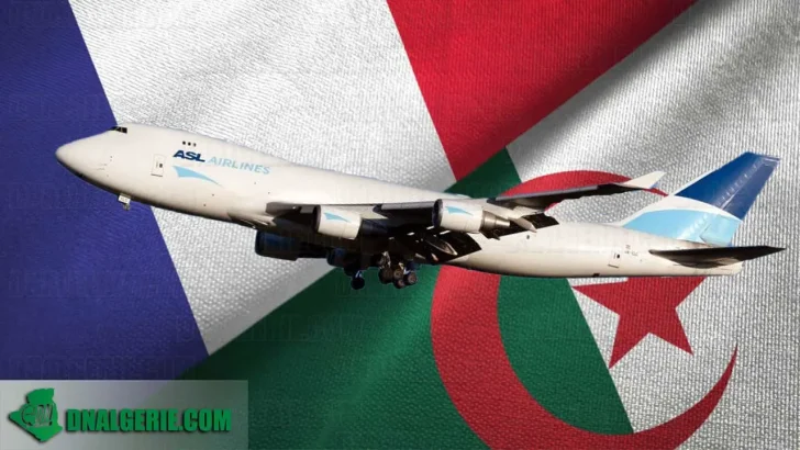 Montage : vols Algérie France ASL Airlines