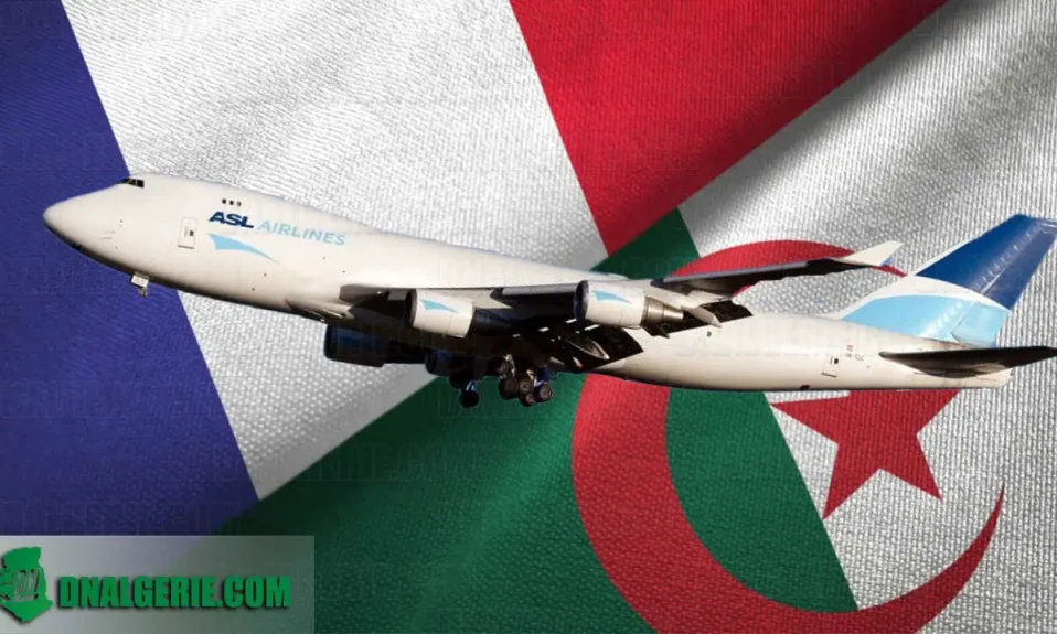 Montage : vols Algérie France ASL Airlines