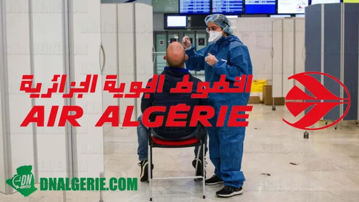 Montage : vols de rapatriement France Algérie, tests Covid-19 Air Algérie