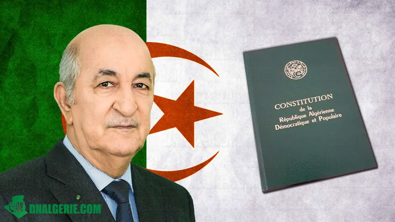 Montage : Tebboune nouvelle constitution