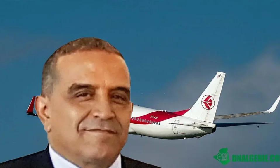 Montage : Amine Mesroua PDG Air Algérie