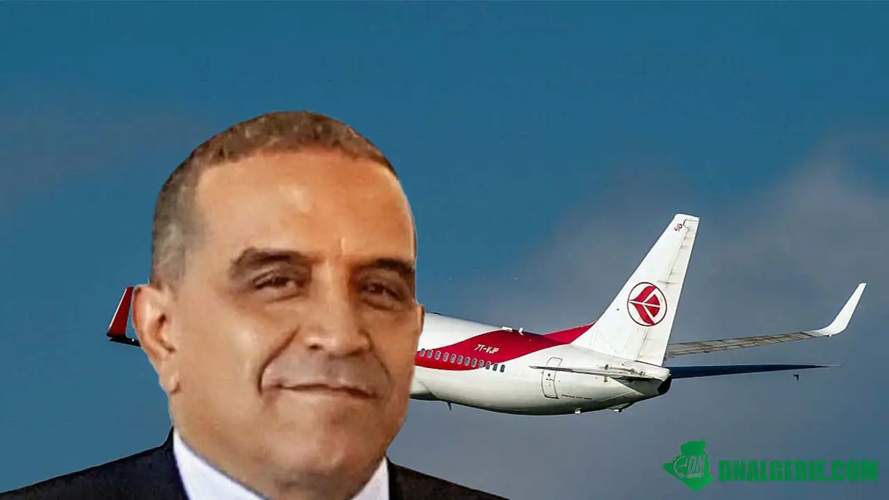 Montage : Amine Mesroua PDG Air Algérie