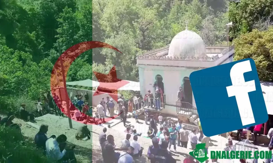Montage : Mosquée en Kabylie, Diffusion de musique depuis une mosquée