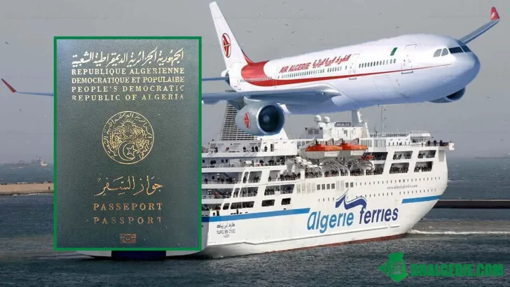 Montage : Classement passeport algérien 2021