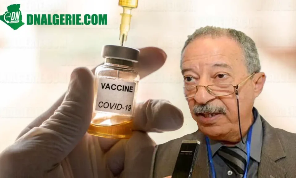 Montage : Salah Lellou, vaccination anti Coronavirus en Algérie