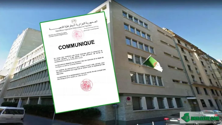 Fermeture consulat d'Algérie Lyon