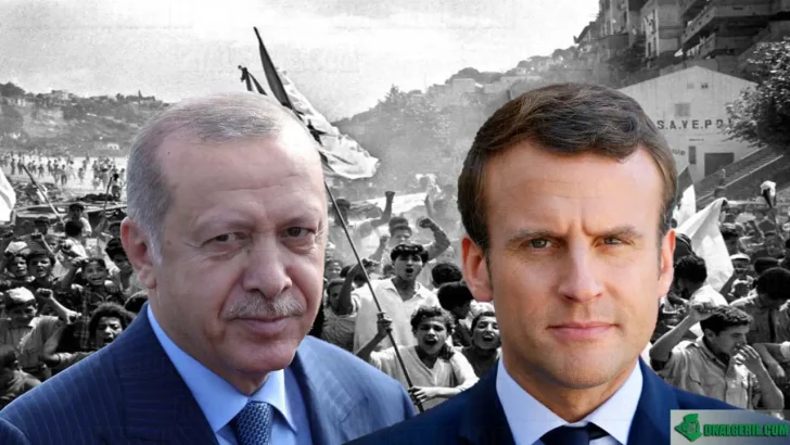 Colonisation Algérie Erdogan Macron