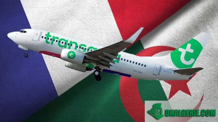 Montage : Vols Algérie France Transavia Mars