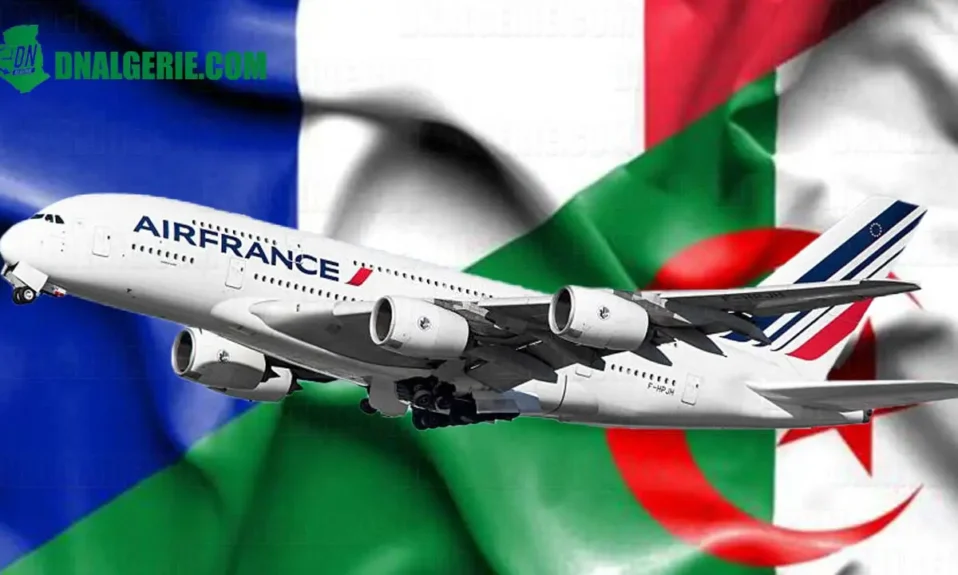 Montage : vols Air France Algérie