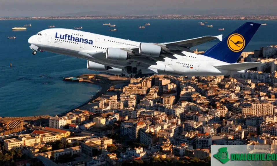 Montage : Lufthansa vols Algérie