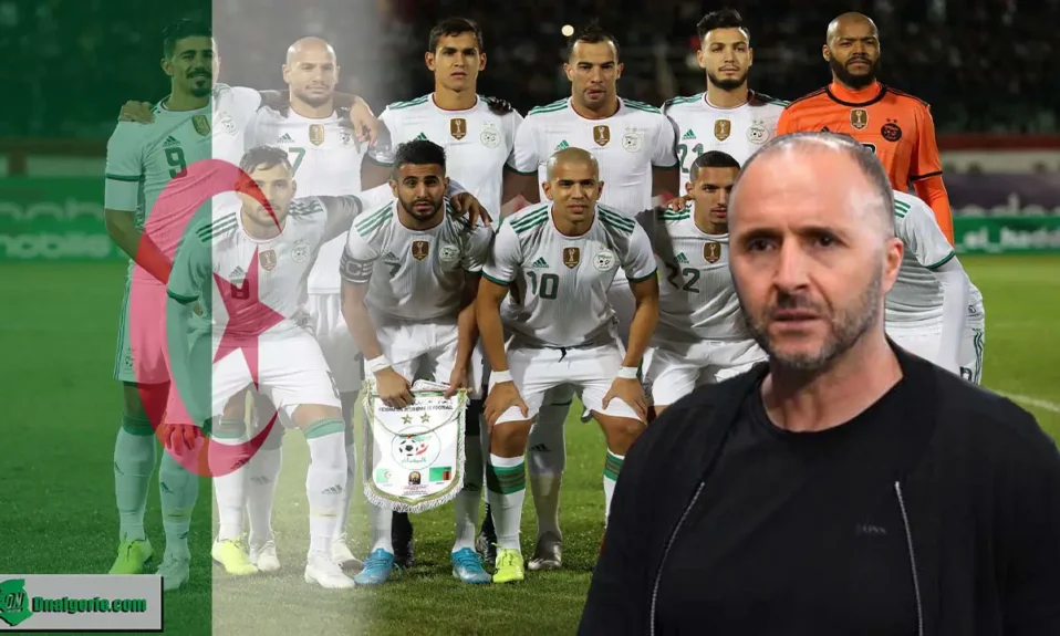 Équipe Algérie Belmadi colère