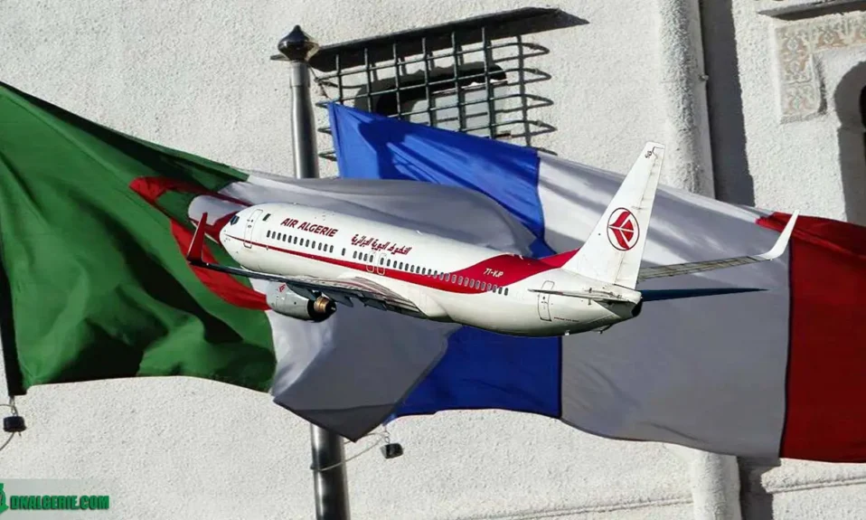 Montage : Vols entre l'Algérie et la France